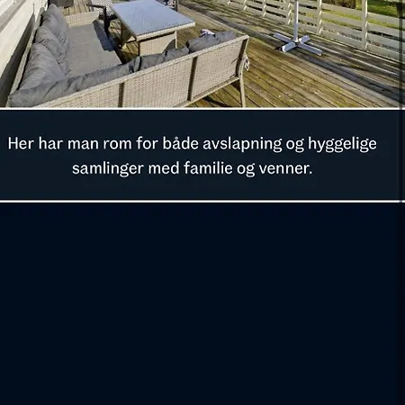 Flott, Trivelig Fritidsbolig Med Fantastisk Utsikt - Batplass - Solrik, Romslig Terrasse - Kjekke Aktivitetsmuligheter Feriehus
